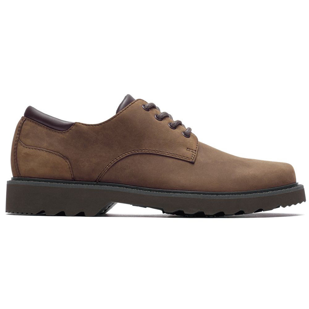 Pantofi Oxford Barbati Rockport Northfield Waterproof Maro - Romania 3465-OCFBZ